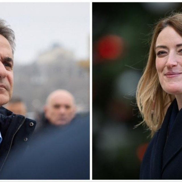 Kyriakos Mitsotakis i Roberta Metsola