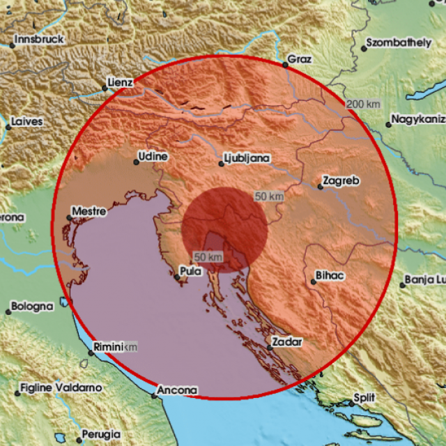 Potres na riječkom području