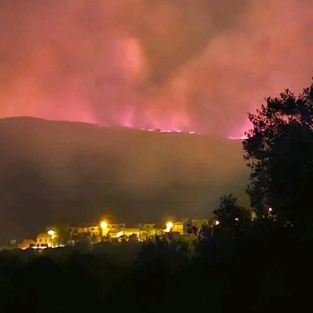 Požar kod Šibenika