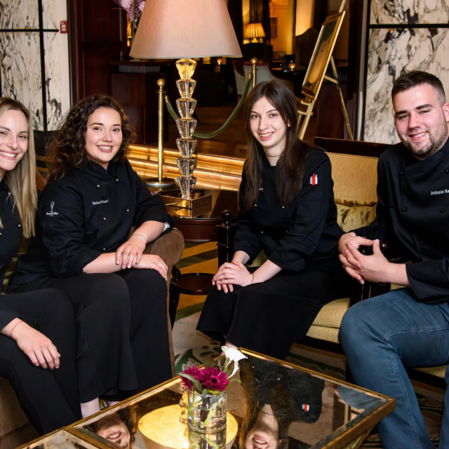 Raise the Bar stipendisti: Kate Svaguša, Jela Šaban, Rea Gabriela Vrsalović i Antonio Banovac