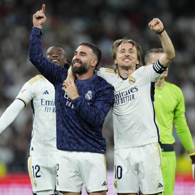 Daniel Carvajal i Luka Modrić
