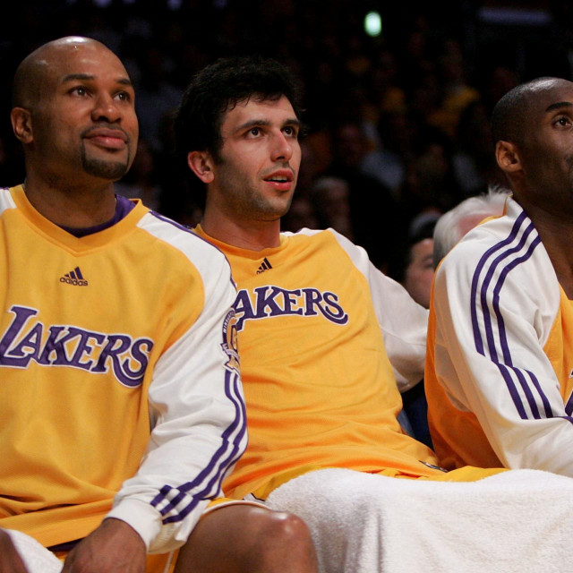 Derek Fisher, Vladimir Radmanović i Kobe Bryant