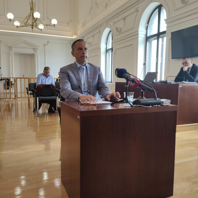 Tomislav Svetina, svjedok na suđenju Zdravku Mamiću i ostalima na Županijskom sudu u Osijeku