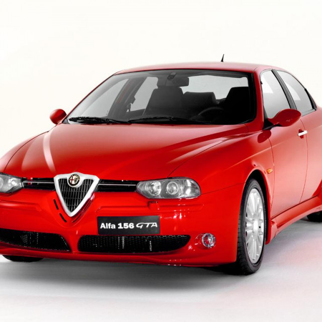 Alfa 156 GTA, ilustracija