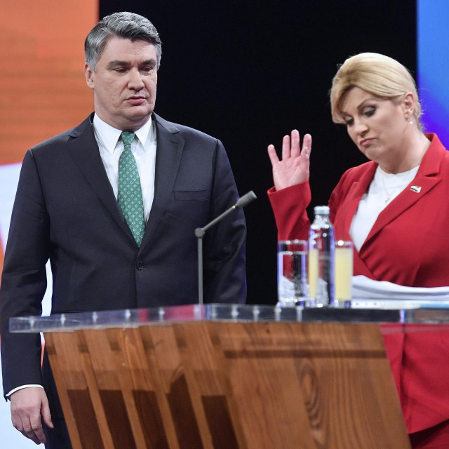 Zoran Milanović i Kolinda Grabar Kitarović