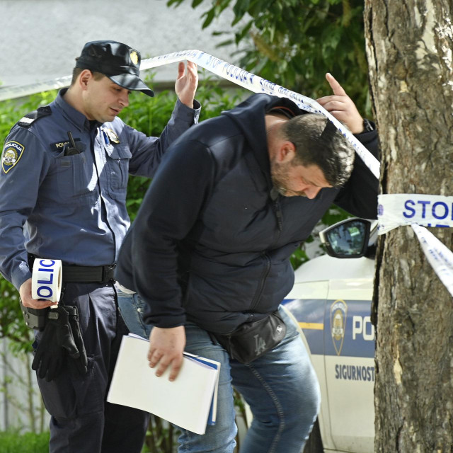 Policijski očevid, ilustracija