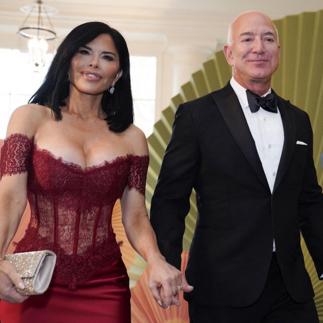 Jeff Bezos i Lauren Sanchez