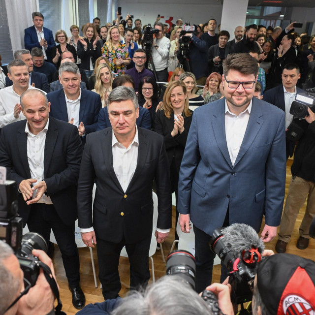 Peđa Grbin i Zoran Milanović