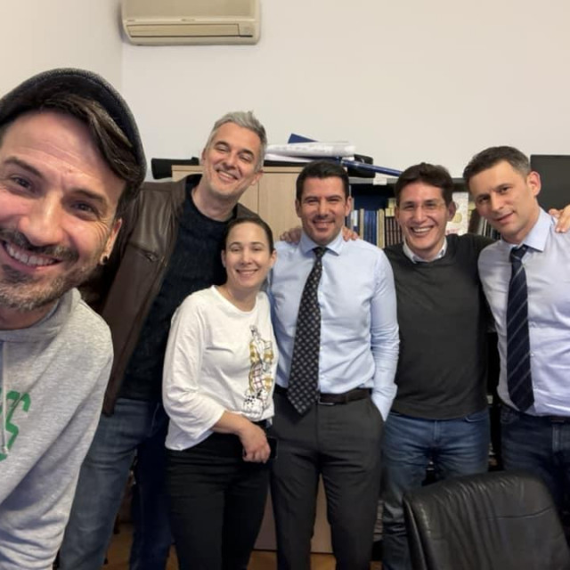 Marin Miletić, Nino Raspudić, Marija Selak Raspudić, Nikola Grmoja, Zvonimir Troskot i Božo Petrov