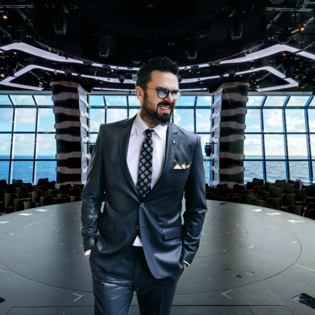 Petar Grašo i MSC Grandiosa