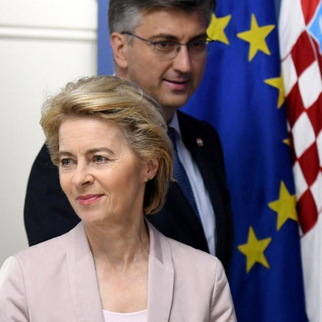 Von der Leyen i Plenković