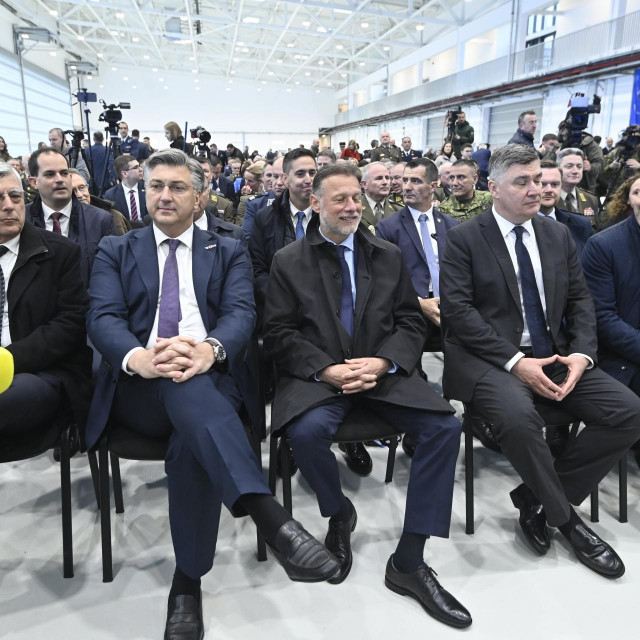 Željko Reiner, Andrej Plenković, Gordan Jandroković, Zoran Milanović, Ivan Anušić i Orsat Miljenić