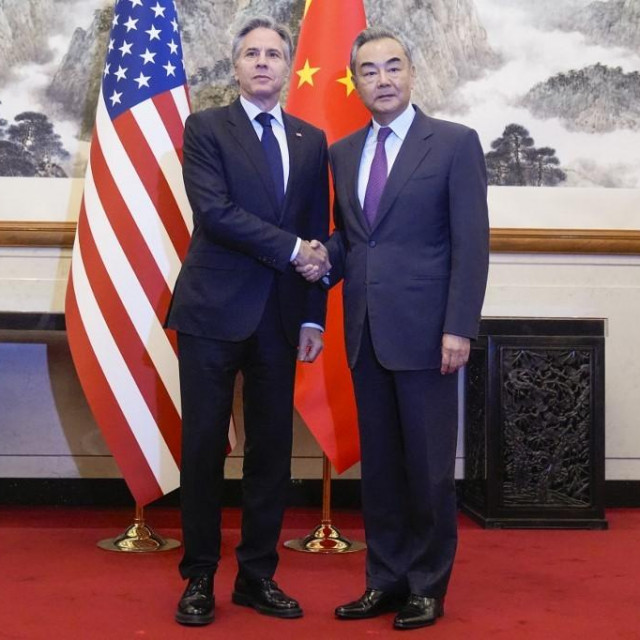 Antony Blinken i Wang Yi 