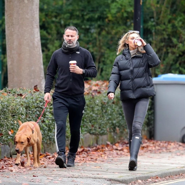 Ryan Giggs i Zara Charles
