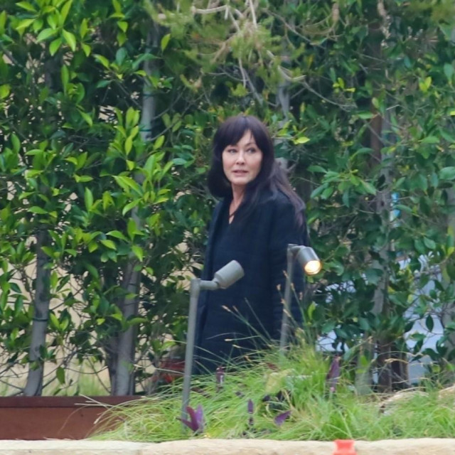 Shannen Doherty u Malibuu u društvu prijateljice