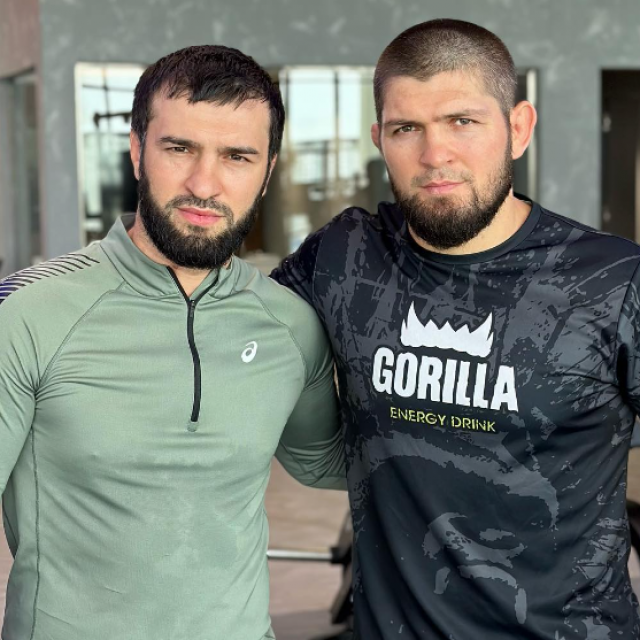 Zubaira Tukhugov i Khabib Nurmagomedov