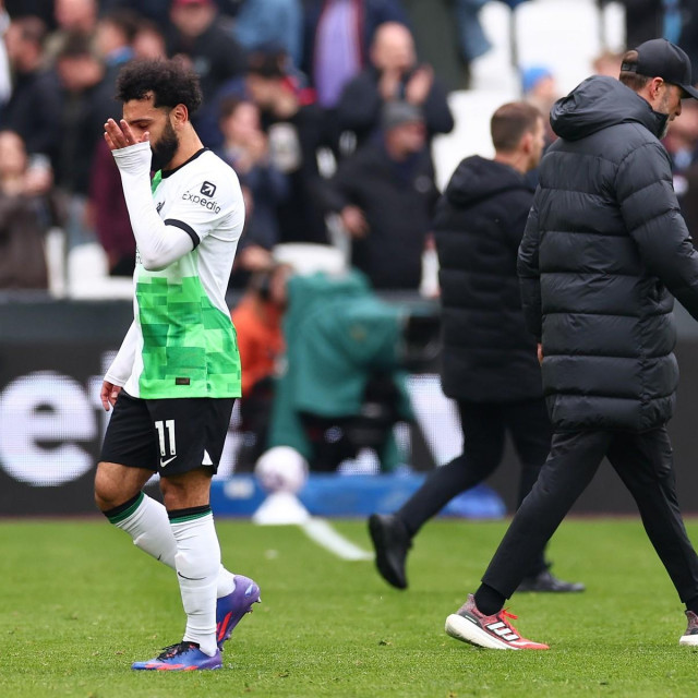 Mohamed Salah i Jurgen Klopp