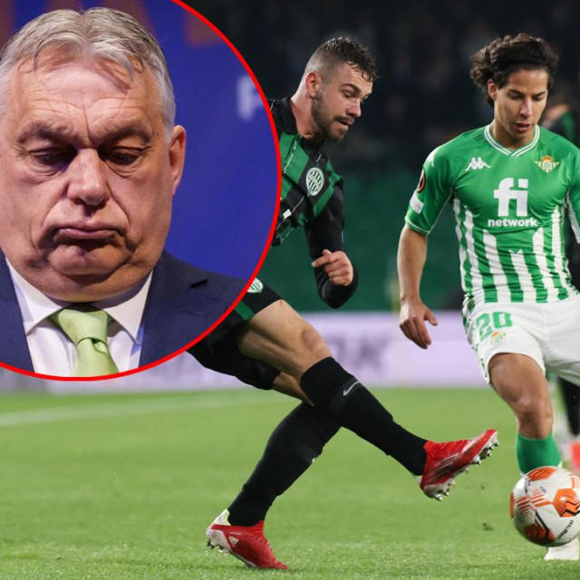 Viktor Orban i susret Ferencvarsoa i Real Betisa u Europskoj ligi 2021. godine
