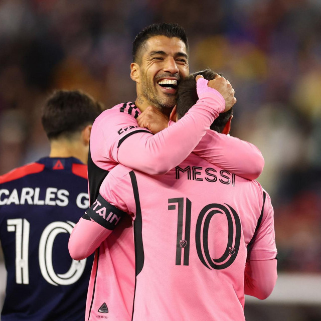 Luis Suarez i Leo Messi