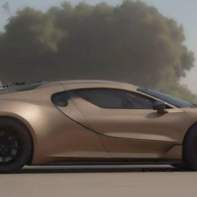 Render novog Bugattija