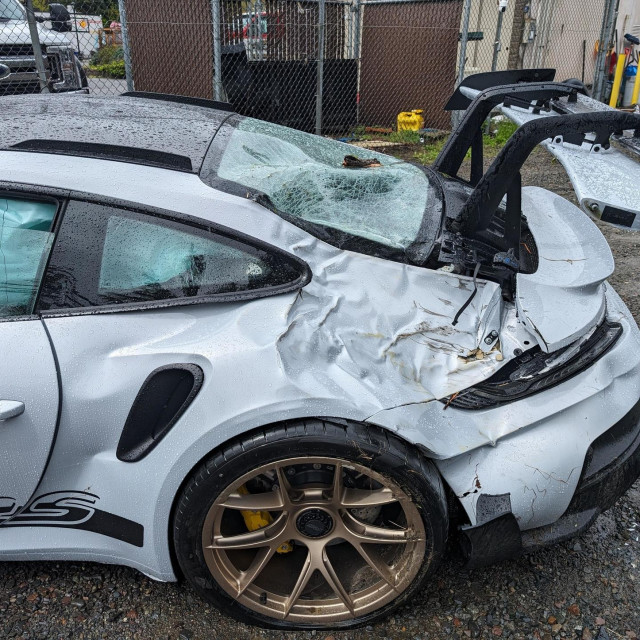 Novi Porsche 911 GT3 RS završio u rijeci