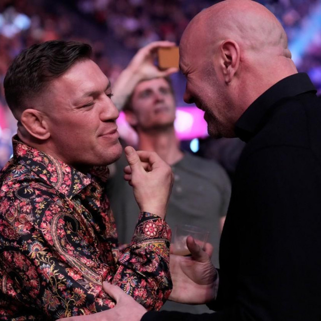 Conor McGregor i Dana White 