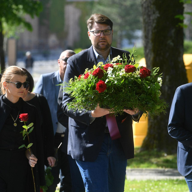 Sabina Glasovac, Peđa Grbin i Boris Lalovac
