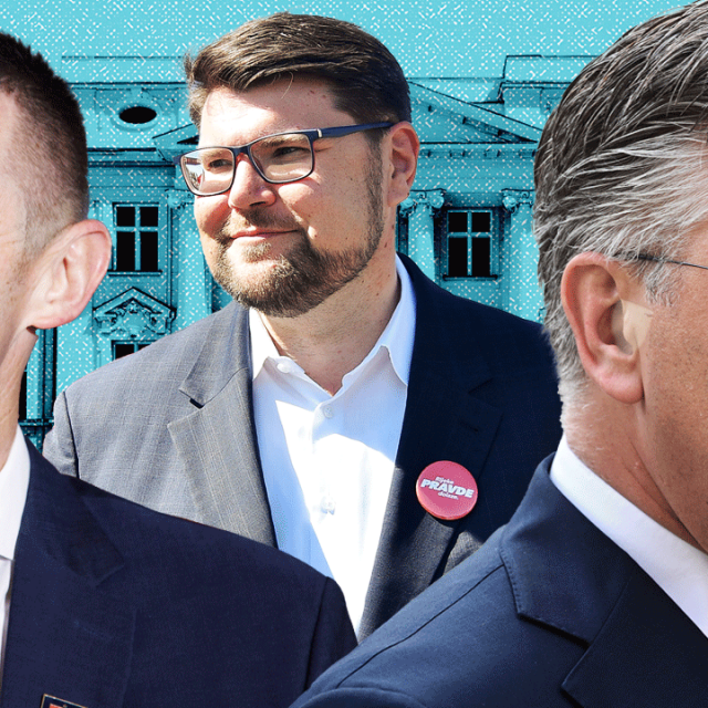 Ivan Penava, Peđa Grbin i Andrej Plenković