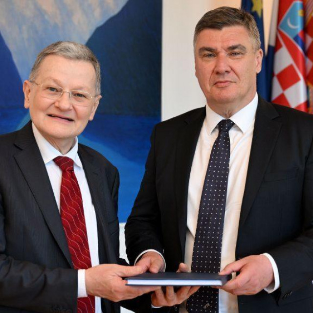 Radovan Dobronić i Zoran Milanović