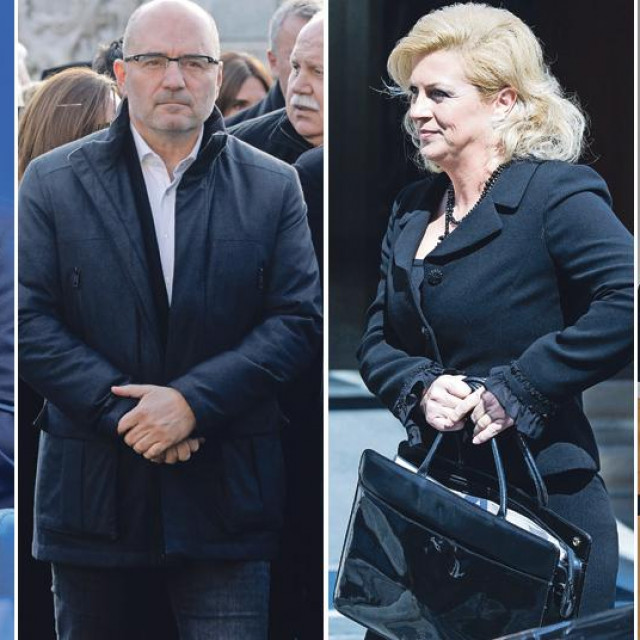 Zdravko Marić, Milijan Brkić, Kolinda Grabar Kitarović i Tomislav Tolušić