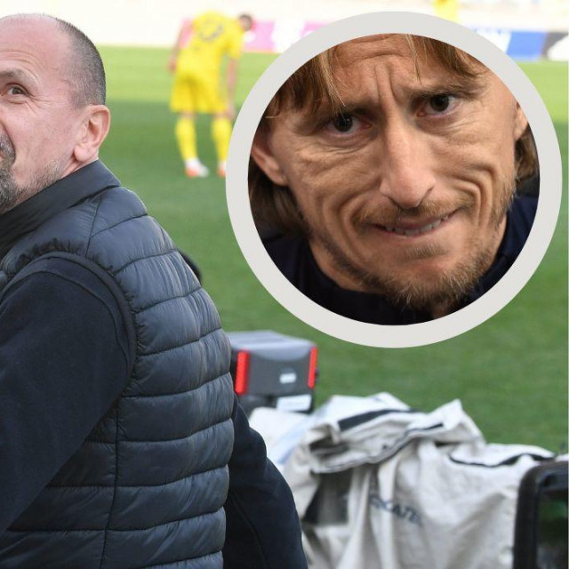 Damir Krznar i Luka Modrić