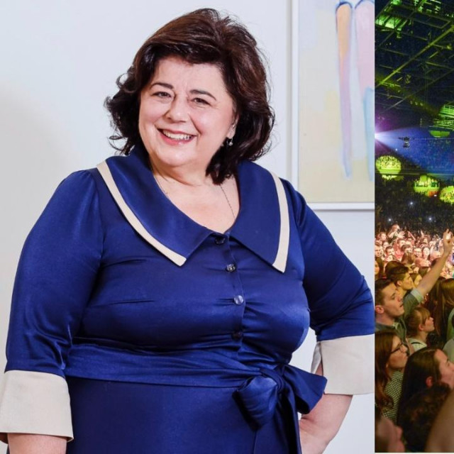 Ksenija Abramović i jedan od prošlih koncerata ‘Progledaj srcem‘ održan u Areni Zagreb