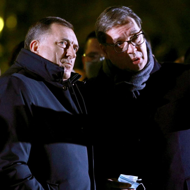 Milorad Dodik i Aleksandar Vučić