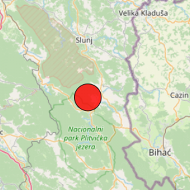 Potres kod Slunja