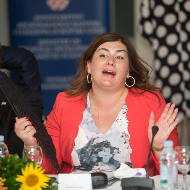 Gabrijela Žalac dok je bila ministrica