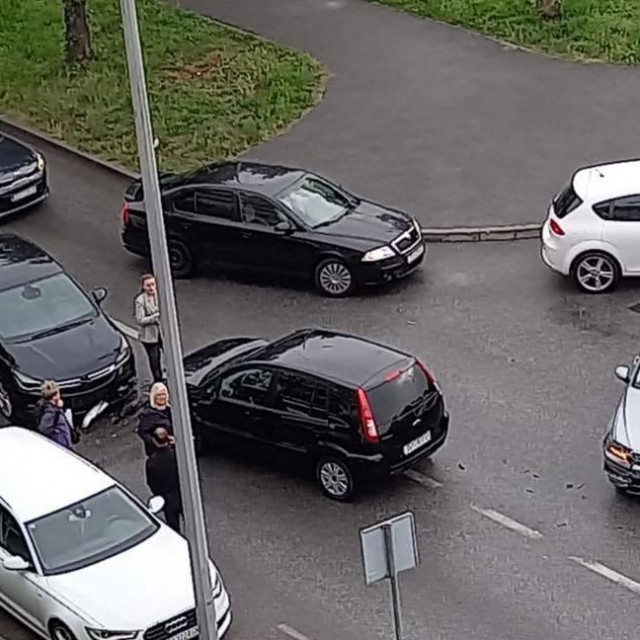 Sudar u Grižanskoj ulici