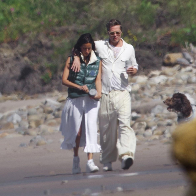 Brad Pitt i Ines De Ramon