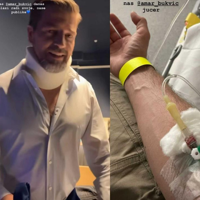 Amar Bukvić završio na infuziji