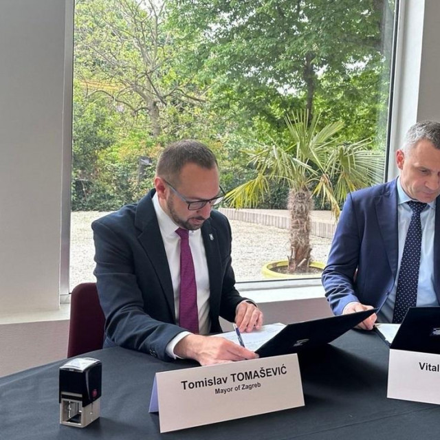 Tomislav Tomašević i Vitalij Kličko