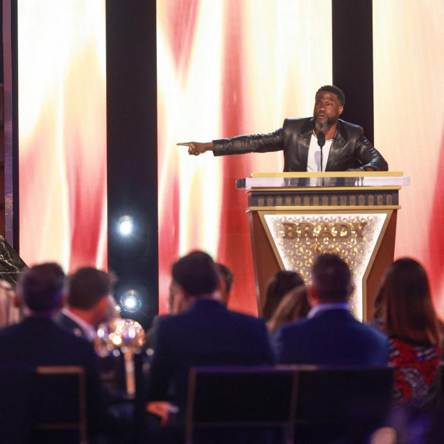 Tom Brady i Kevin Hart 