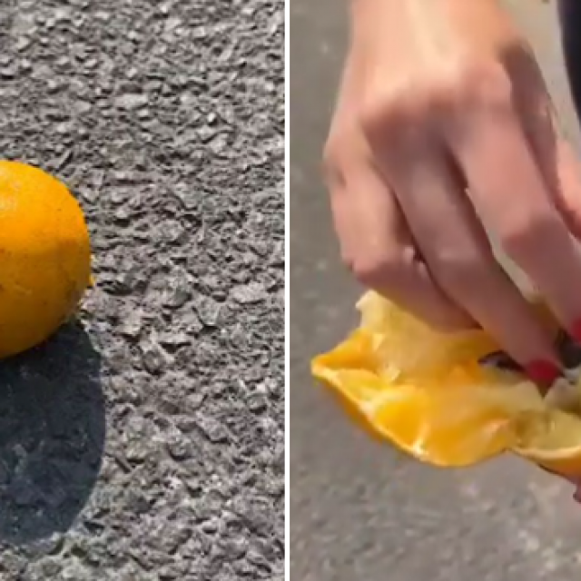Naranča na cesti