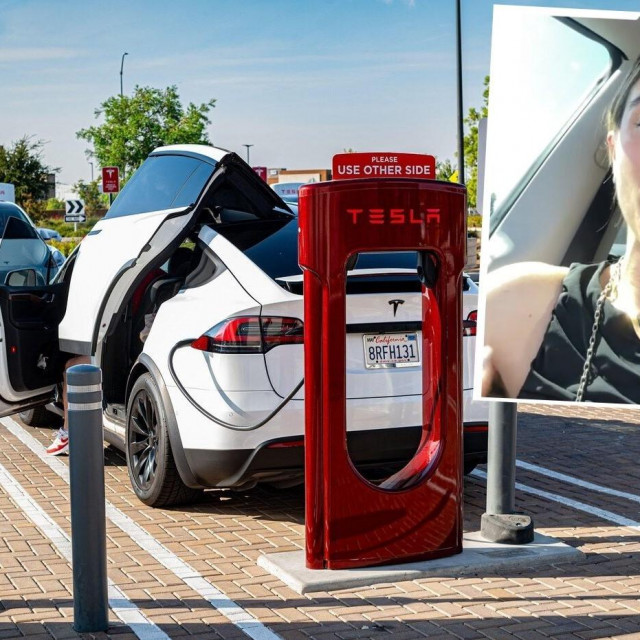 Tesla (ilustracija), Brianna Janel zaglavljena u kabini