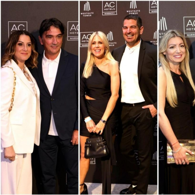 Davorka i Zlatko Dalić, Silvia Dvornik i Marko Pecotić Peco, Blanka i Zlatko Mateša