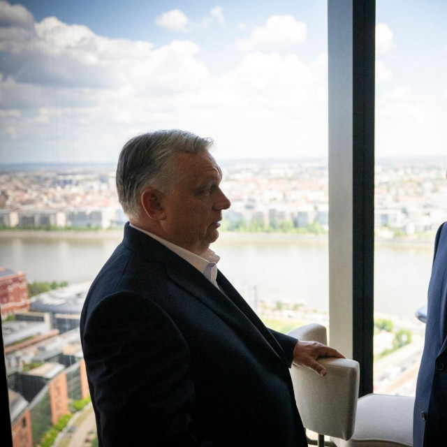 Viktor Orban i Xi Jinping