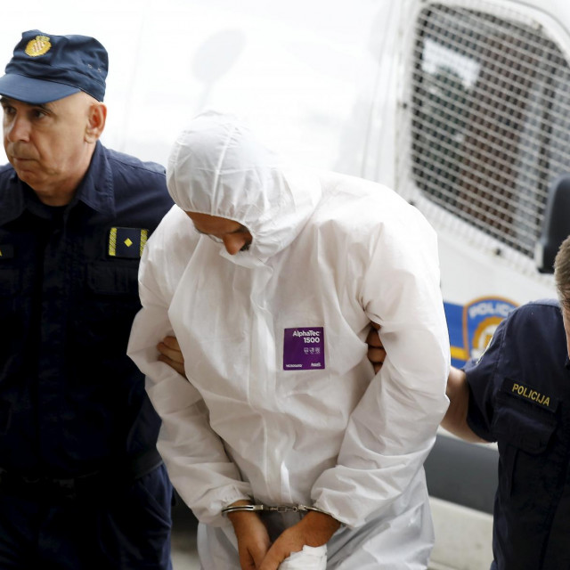 Privođenje osumnjičenog Leopolda