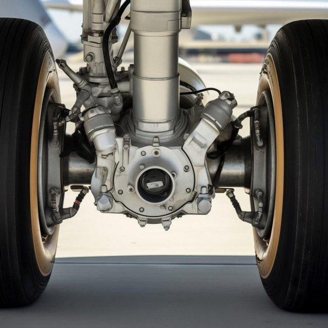 Gume na avionu (ilustracija)