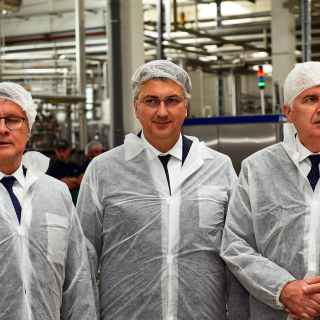 Svjetlan Stanić, Andrej Plenković i Dragan Čović