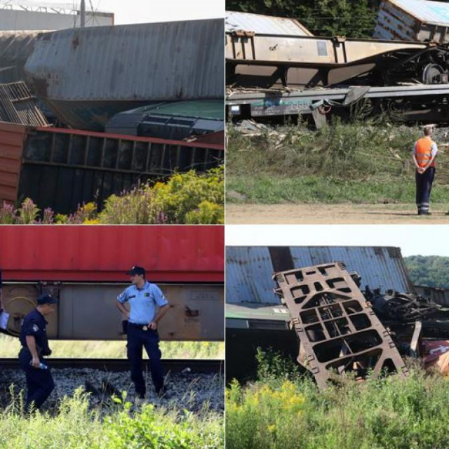 Sudar dva teretna vlaka kod Majurca blizu Križevaca 