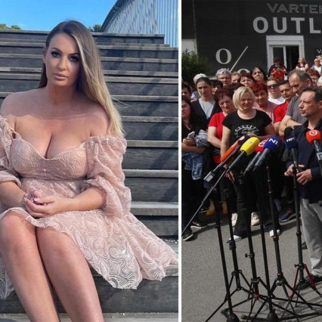 Jelena Bošnjak i radnici Varteksa