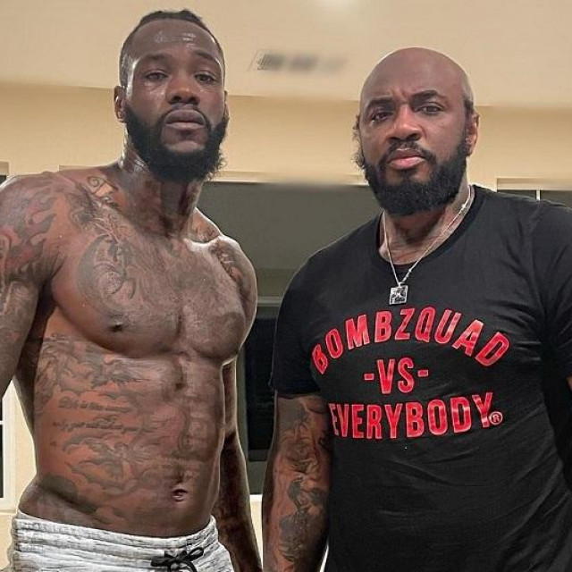 Deontay Wilder i Malik Scott